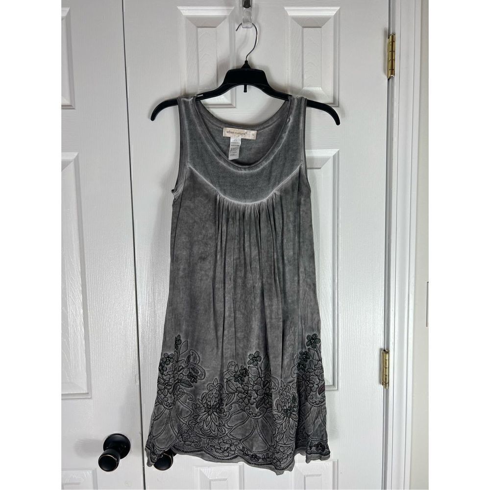 Urban Mangoz Womens Grey Tunic Size Small